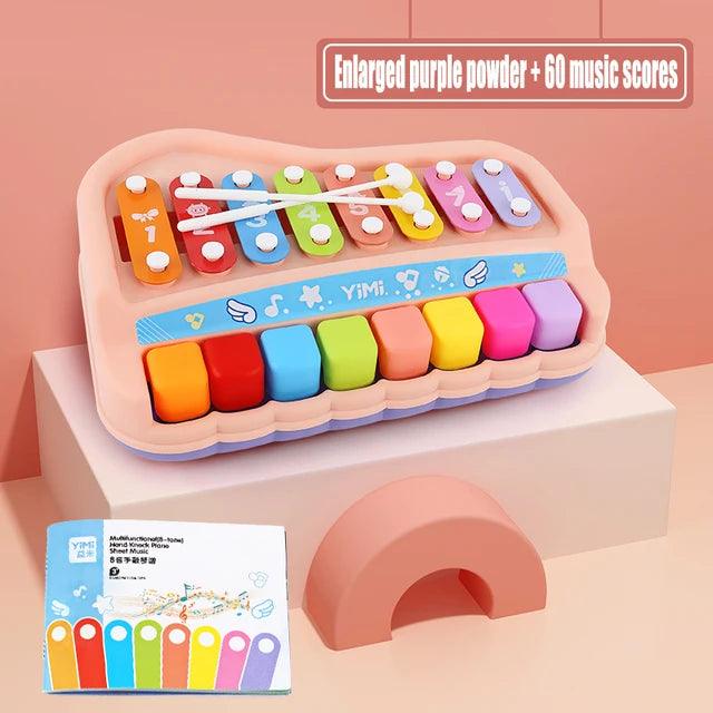 2 in 1 Baby Xylophone Piano Musical Toy For Kids