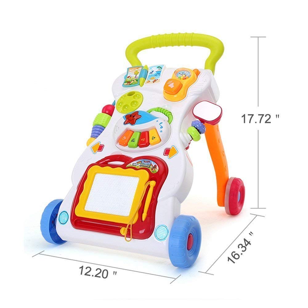 2 In 1 Musical Activity Walker + Activity Table